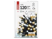 Zdjęcie: Lampki choinkowe Classic 120 LED 12 m ciepła + zimna biel, IP44 EMOS