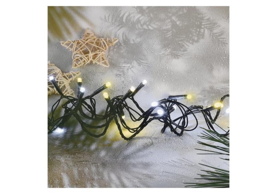 Zdjęcie: Lampki choinkowe Classic 120 LED 12 m ciepła + zimna biel, IP44 EMOS