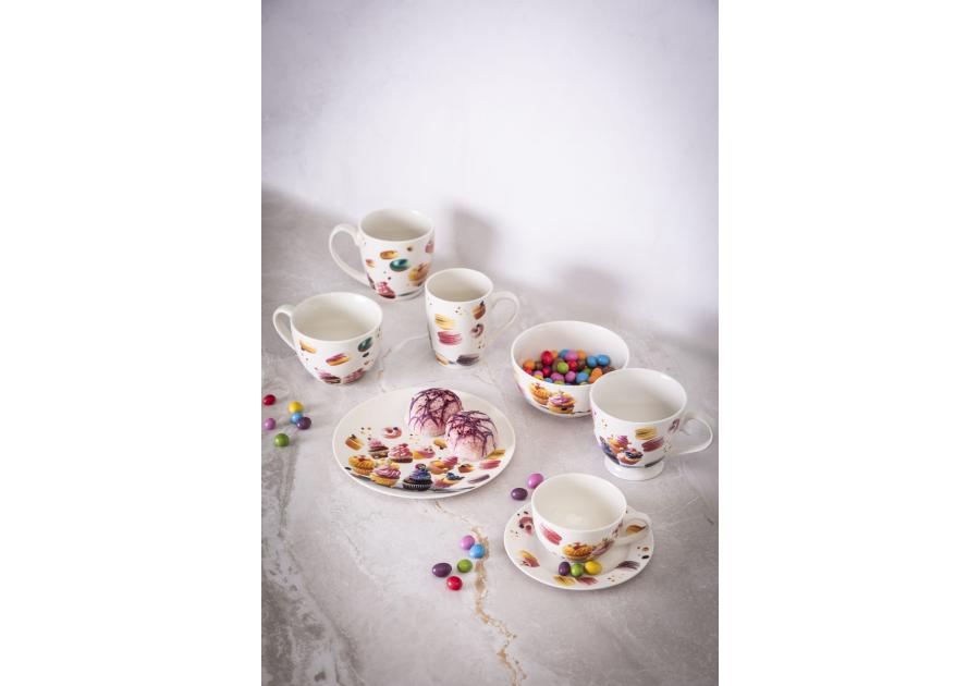 Zdjęcie: Filiżanka 260 ml Słodkości ze spodkiem 15 cm ALTOM DESIGN