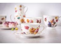 Zdjęcie: Filiżanka 260 ml Słodkości ze spodkiem 15 cm ALTOM DESIGN