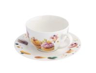 Zdjęcie: Filiżanka 260 ml Słodkości ze spodkiem 15 cm ALTOM DESIGN