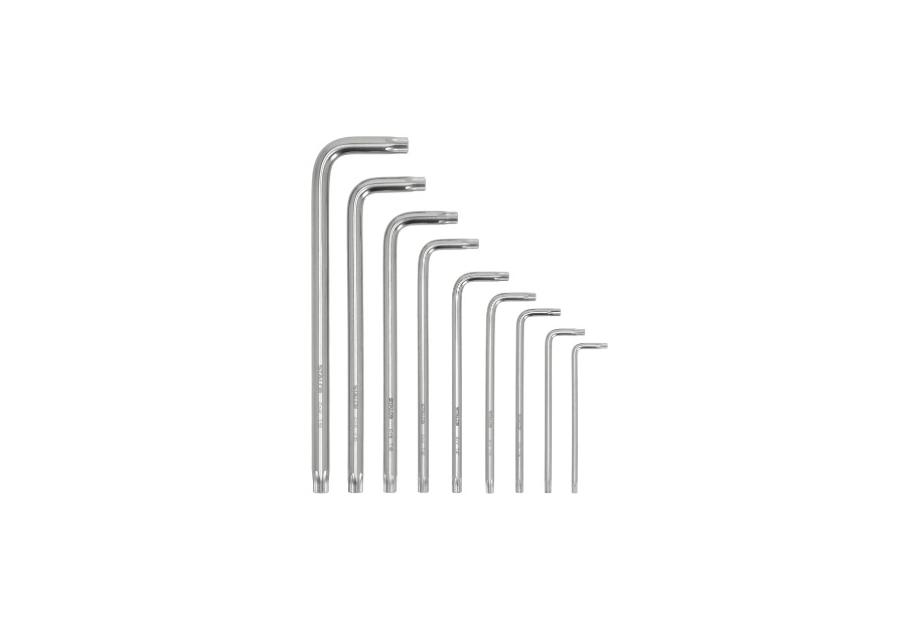Zdjęcie: Klucze Torx z otworem S-46376 STALCO