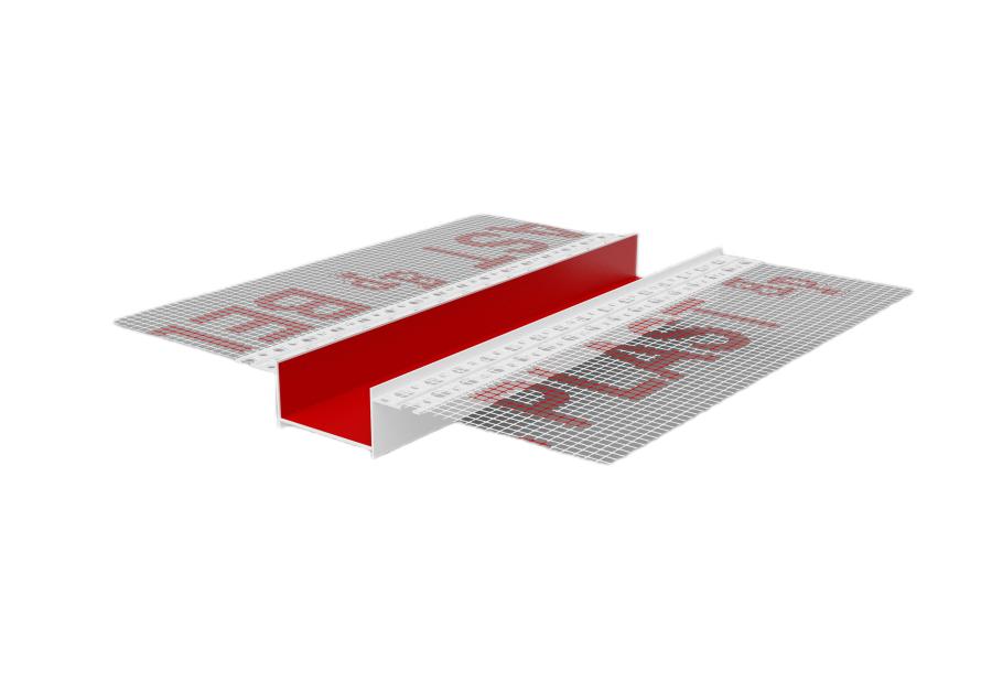 Zdjęcie: Listwa do boniowania PVC z siatką BP11 H5RS L300 biała BELLA PLAST