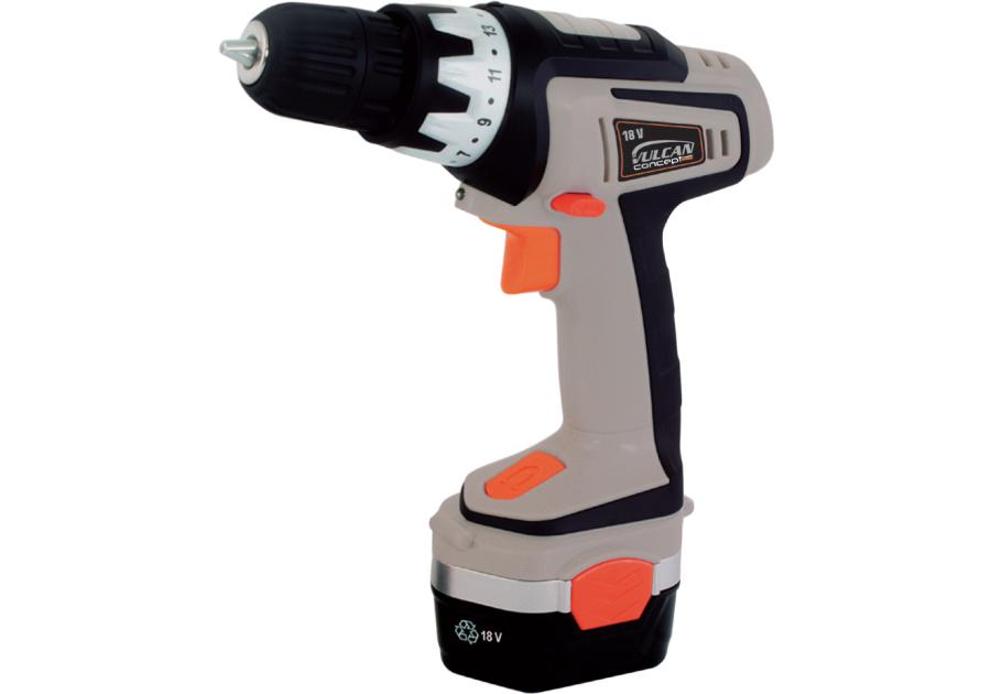 Zdjęcie: Wiertarko-wkrętarka 18v, 2 aku 1,2ah, 3 5h ładowarka CONCEPT