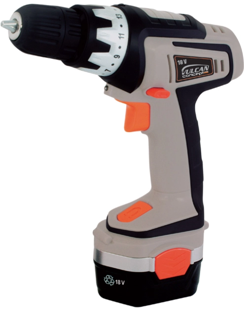 Zdjęcie: Wiertarko-wkrętarka 18v, 2 aku 1,2ah, 3 5h ładowarka CONCEPT