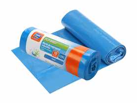Worki Eco Bags 120 L - 10 szt. niebieskie papier RAVI