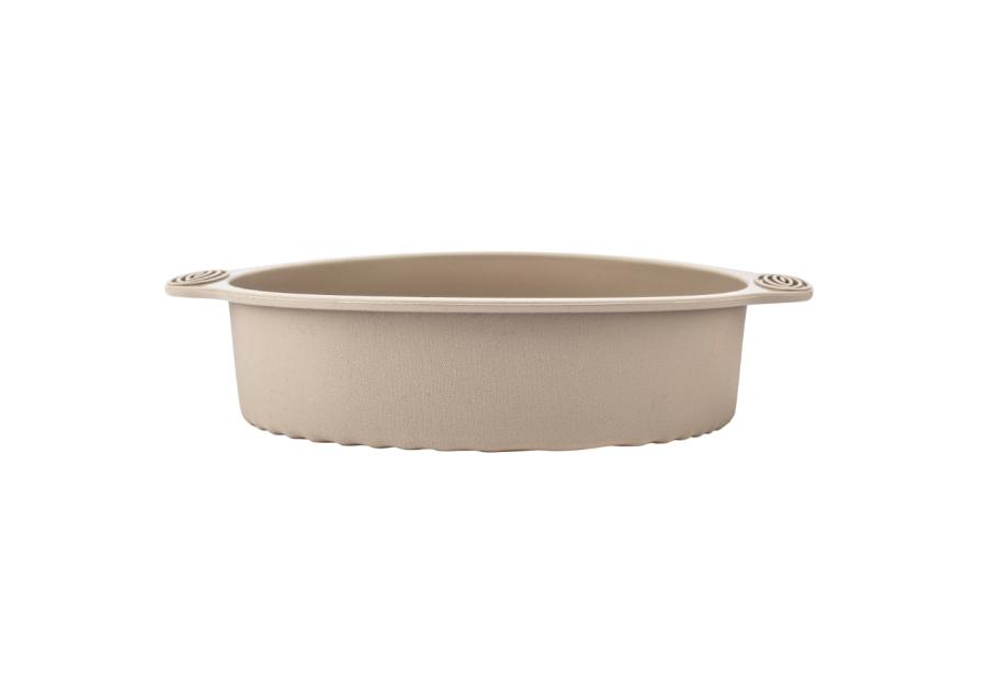 Zdjęcie: Forma silikonowa do ciasta 30x24,5x6 cm taupe okrągła ALTOMDESIGN