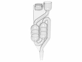 Rurka fermentacyjna 6-komorowa v2 405601 BROWIN