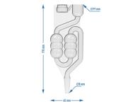 Zdjęcie: Rurka fermentacyjna 6-komorowa v2 405601 BROWIN