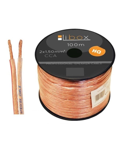 Zdjęcie: Kabel głośnikowy CCA 2x6,0 LB0049 LIBOX