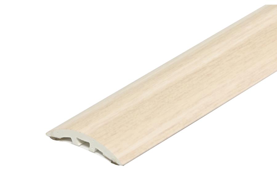 Zdjęcie: Kształtownik PVC wcisk wąski 30 mm 2w1 L= 2,70 m Dąb Wiejski okleina mat CEZAR