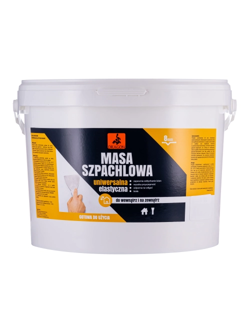 Zdjęcie: Masa szpachlowa uniwersalna elastyczna 15 kg DRAGON