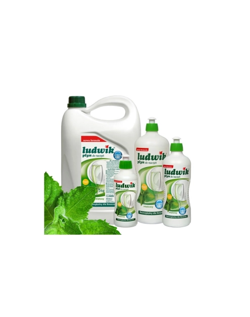 Zdjęcie: Płyn do naczyń miętowy 0,5 L LUDWIK