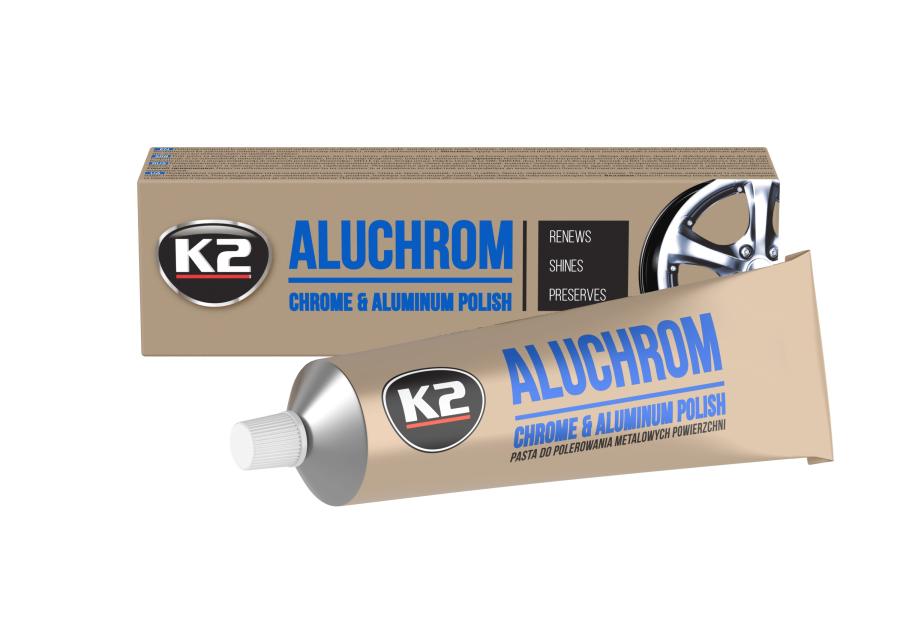 Pasta do chromu, metali kolor Aluchrom 120 g BOTTARI