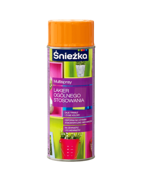 Zdjęcie: Spray uniwersalny Multi pomarańczowy 400 ml ŚNIEŻKA