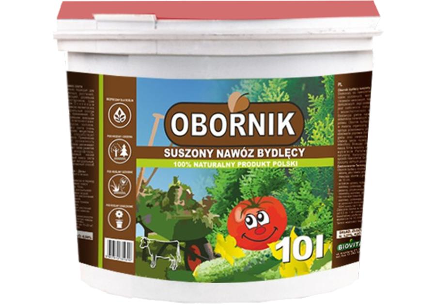 Zdjęcie: Obornik suszony nawóz bydlęcy wiaderko 10 L BIOVITA