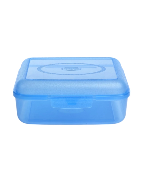 Zdjęcie: Pojemnik prostokątny 1,5 L fill box transparent niebieski ALTOMDESIGN