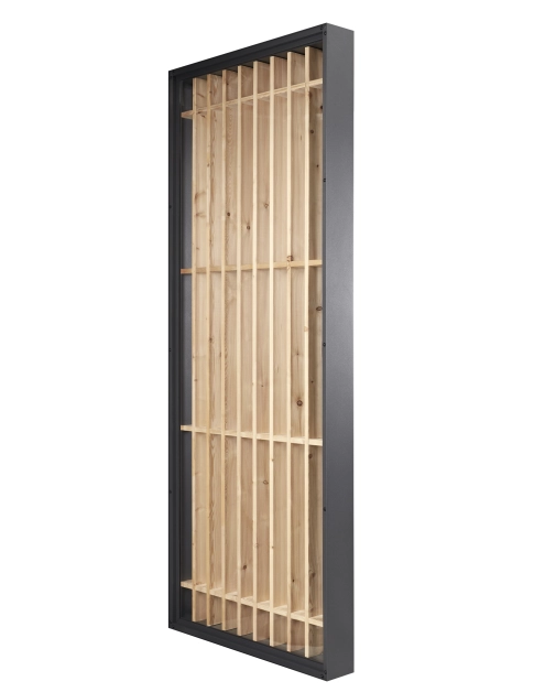 Zdjęcie: Ścianka BS Timber antracyt 2200x900x125 mm GUTTA