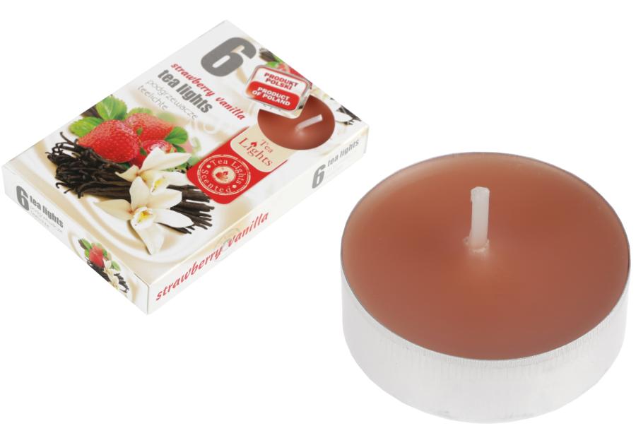 Zdjęcie: Podgrzewacz zapachowy 6 sztuk 97855 Truskawka z wanilią RAVI