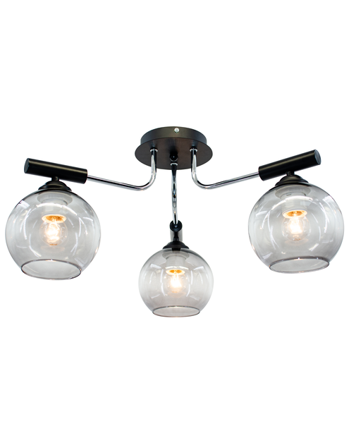 Zdjęcie: Lampa sufitowa Bold 2207/3 8C BL ELEM