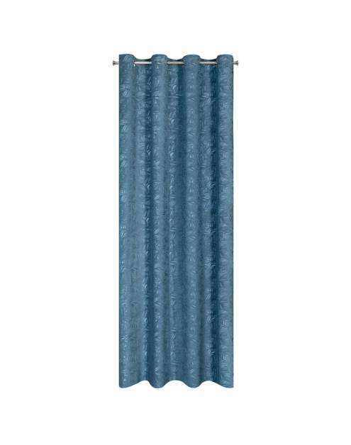 Zdjęcie: Zasłona gotowa Octavia 140 x 250 cm niebieski EUROFIRANY