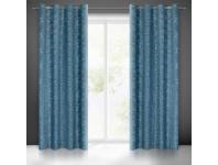 Zdjęcie: Zasłona gotowa Octavia 140 x 250 cm niebieski EUROFIRANY