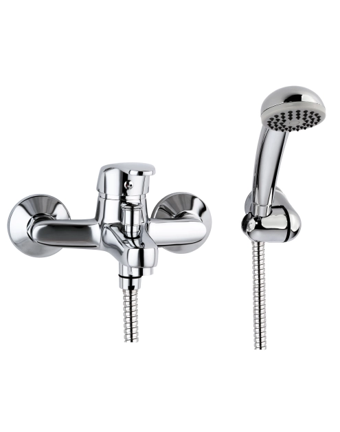 Zdjęcie: Bateria wannowa ścienna z akcesoriami Logic VALVEX