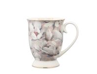 Zdjęcie: Kubek Magnolia różowa na stopce 320 ml dekoracja Moja kochana ALTOM DESIGN