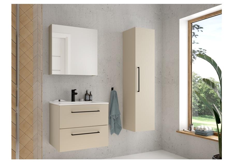 Zdjęcie: Szafka łazienkowa z umuwalką Pinia 60 cm kaszmir mat DEFTRANS