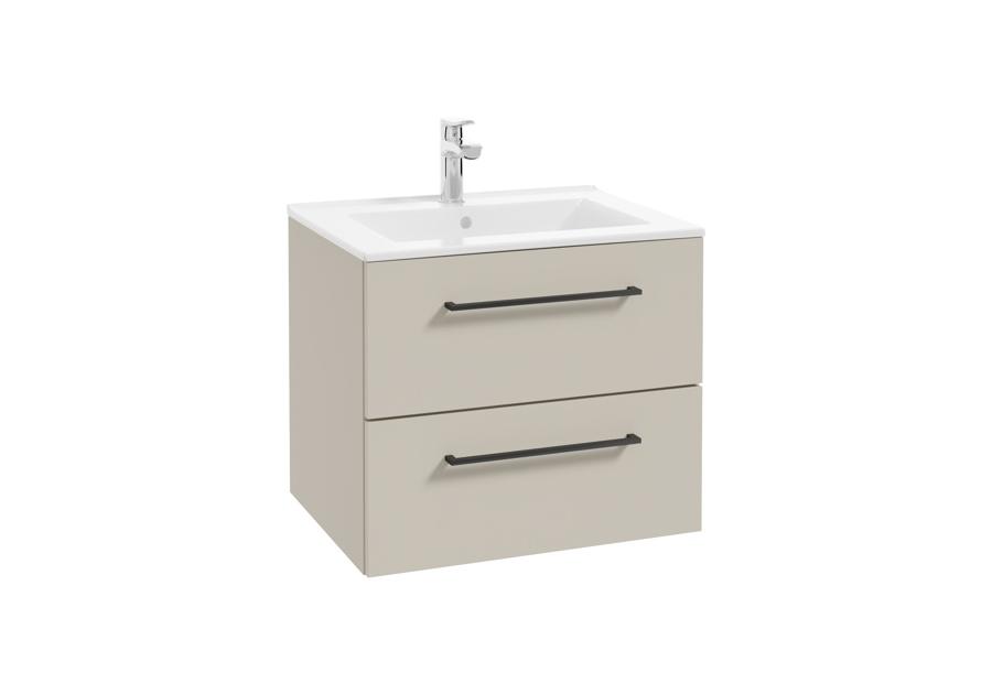 Zdjęcie: Szafka łazienkowa z umuwalką Pinia 60 cm kaszmir mat DEFTRANS