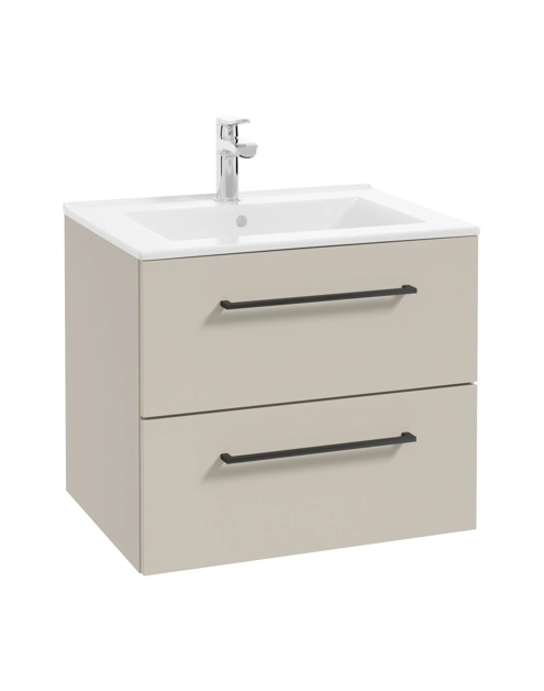 Zdjęcie: Szafka łazienkowa z umuwalką Pinia 60 cm kaszmir mat DEFTRANS