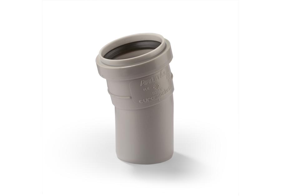 Zdjęcie: Kolano kanalizacyjne 50 15 stopni Comfort Plus PIPELIFE