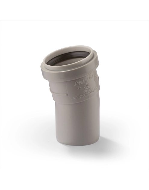Zdjęcie: Kolano kanalizacyjne 50 15 stopni Comfort Plus PIPELIFE