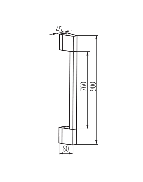 Zdjęcie: Lampa LED Yalte D 09 8W NW-B KANLUX