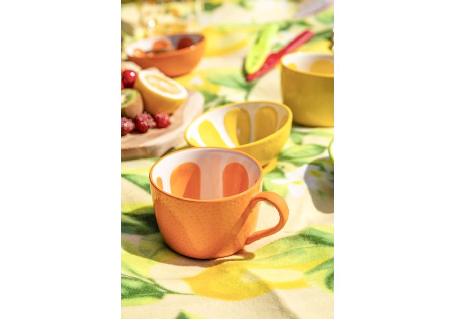 Zdjęcie: Filiżanka ceramiczna jumbo Tropicana pomarańcza 470 ml ALTOM DESIGN