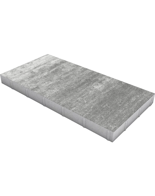 Zdjęcie: Płyta tarasowa Bosso Mezzo 4,5x30x60 cm nerino na białym cemencie POLBRUK