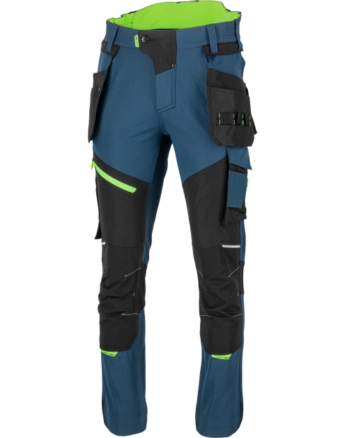 Zdjęcie: Spodnie Stretch Petrol Blue, "XL", CE, LAHTI PRO