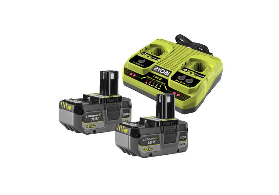 Zdjęcie: Ładowarka do akumulatorów One + 18V / 2 porty RC18240 RYOBI