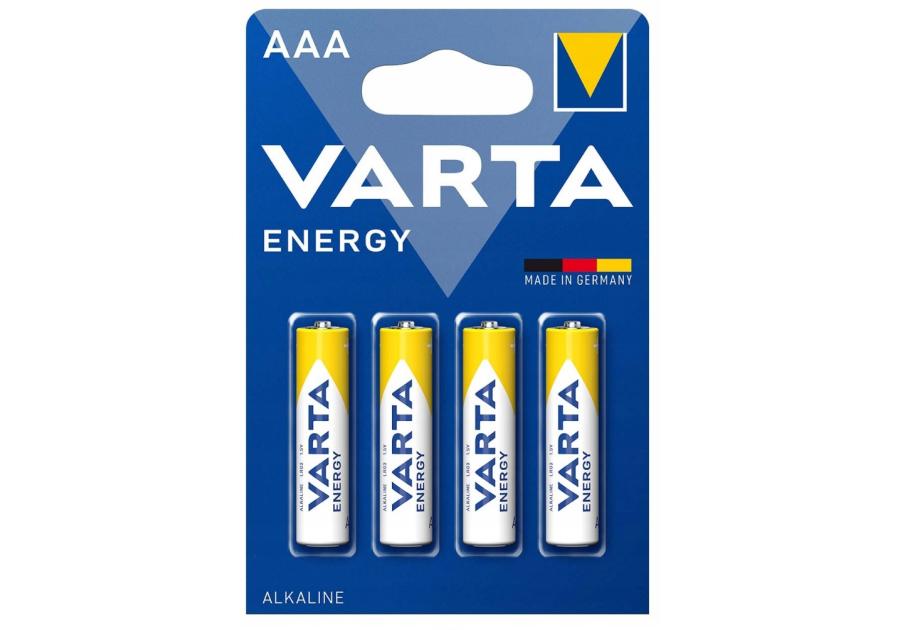 Zdjęcie: Baterie alkaliczne Energy LR03/AAA VARTA