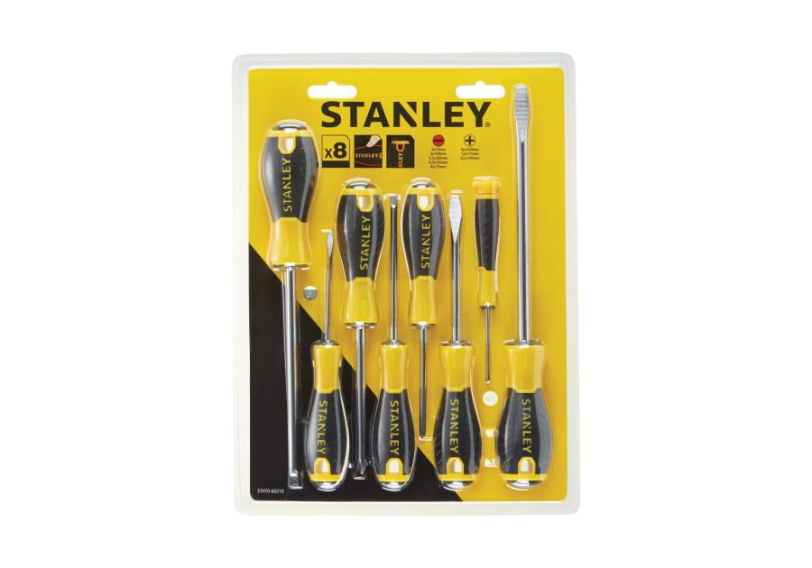 Zdjęcie: Zestaw wkrętaków Essential 8 sztuk STANLEY