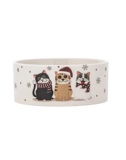 Zdjęcie: Miska dla kota 12x5 cm 330 ml dekoracja xmas cats A ALTOM DESIGN