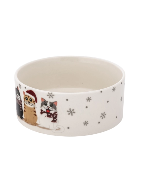 Zdjęcie: Miska dla kota 12x5 cm 330 ml dekoracja xmas cats A ALTOM DESIGN