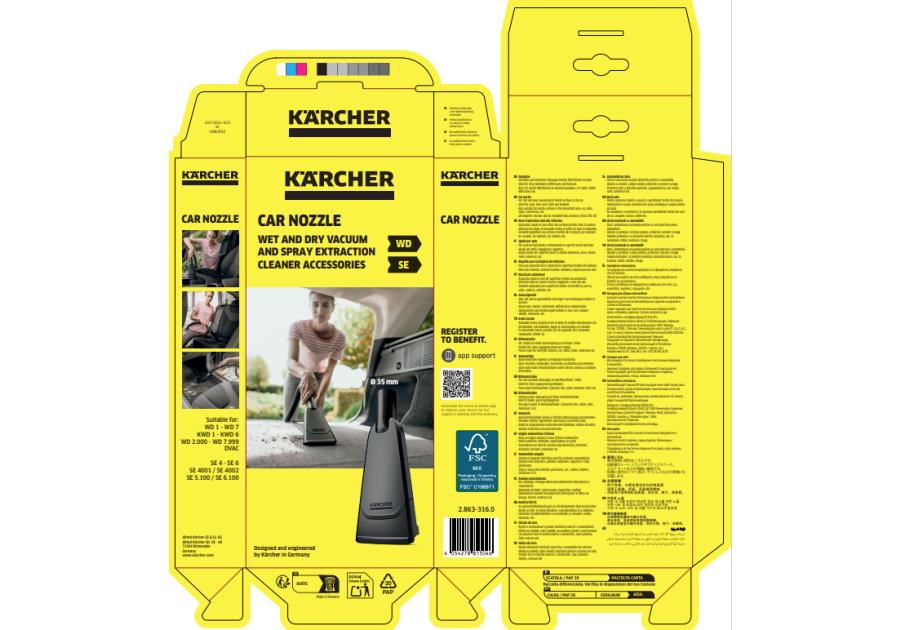 Zdjęcie: Ssawka samochodowa DN 35 WD KARCHER