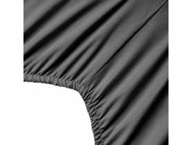 Prześcieradło z gumką mikrowłókno Soft 160x200+30 cm stalowe EUROFIRANY