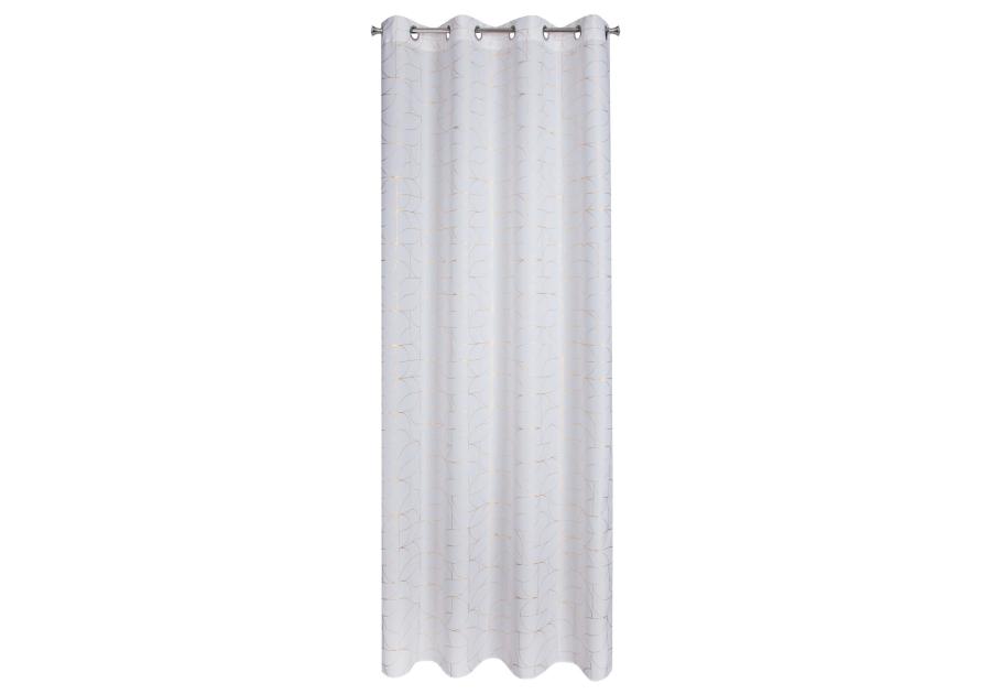 Zdjęcie: Zasłona gotowa Evi 140 x 250 cm biały EUROFIRANY