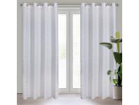Zdjęcie: Zasłona gotowa Evi 140 x 250 cm biały EUROFIRANY