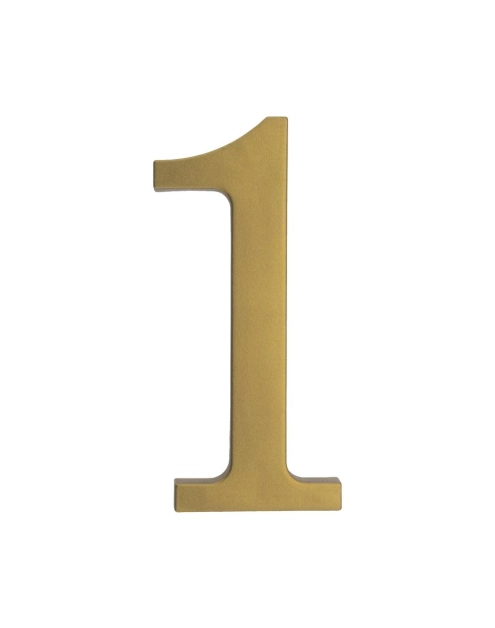 Zdjęcie: Cyfra 1 plastikowa, złota, 180 mm METRO