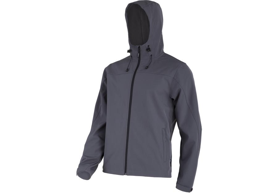 Zdjęcie: Kurtka softshell z kapturem szara, L, CE, LAHTI PRO