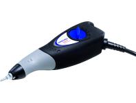 Zdjęcie: Narzędzie do grawerowanie Engraver Hobby - 2 bity węglowe, 1 bit diamentowy, 4 matryce DREMEL