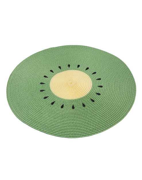 Zdjęcie: Mata stołowa Tropicana średnica 38 cm dekoracja kiwi ALTOM DESIGN